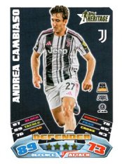 fotbalová kartička 2025-26 Topps Match Attax UCC 387 Andrea Cambiaso (Juventus)