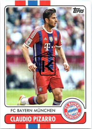 Fotbalová kartička 2022-23 Topps FC Bayern Munchen Team set LG-CP Claudio Pizarro