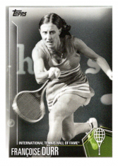 2019 Topps Tennis Hall of Fame 44 Francoise Durr