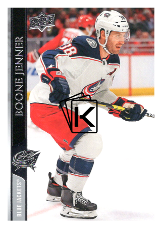 2020-21 UD Series One 54 Boone Jenner - Columbus Blue Jackets