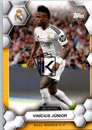 fotbalová kartička 2024-25 Topps Real Madrid CF Fan Set 18 Vinícius Júnior