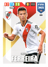 Fotbalová kartička Panini Adrenalyn XL FIFA 365 - 2020 Team Mate 309 Cristian Ferreira River Plate