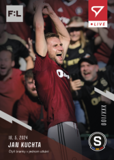 fotbalová kartička 2023-24 SportZoo Fortuna Liga Live L-41 Jan Kuchta