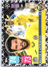 fotbalová kartička 2021-22 Topps Match Attax UEFA Champions League Master & Apprentice 432 Etienne Capoue & Samuel Chukwueze Villareal CF