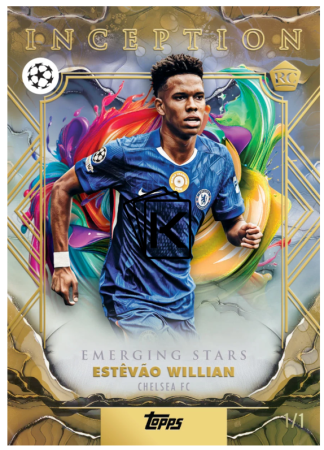 2025-26 Topps UEFA Inception Hobby Box