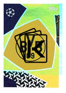 2025-26 Topps Champions League Borussia Dortmund 140 Club Badge