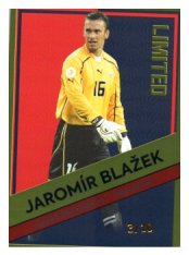fotbalová kartička 2023 Pro Arena Repre Gold /10 Jaromír Blažek