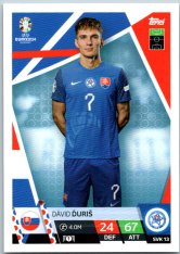 ERROR fotbalová karta Topps Match Attax EURO 2024 SVK13 Dávid Ďuriš (Slovakia)