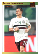 2018-19 Panini Donruss Soccer 1989 Tribute  DT-16 Javier Hernandez - Mexico
