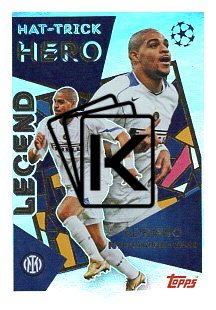 2025-26 Topps Champions League Historic Hat-Trick Heroes 31 Adriano (FC Internazionale Milano)