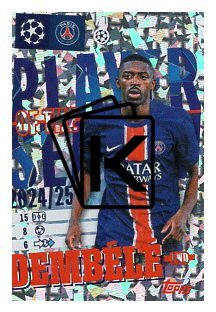2025-26 Topps Champions League 2024/25 UEFA Champions League Team of the Season 14 Ousmane Dembélé (Paris Saint-Germain)