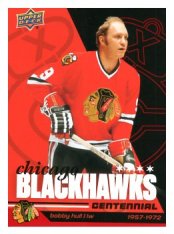2025-26 Upper Deck Centennial Chicago Blackhawks 48 Bobby Hull