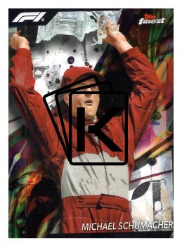 2024 Topps Finest F1 Common 98 Michael Schumacher