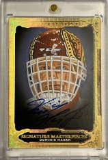 podepsaná karta 2013-14 UD Ultimate Collection Dominik Hasek Signature Masterpieces Ottawa Senators Auto Rare SSP