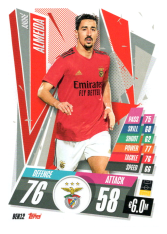 fotbalová kartička Topps Match Attax Champions League 2020-21 BEN12 André Almeida SL Benfica