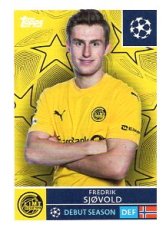 2025-26 Topps Champions League FK Bodø/Glimt 520 Fredrik Sjøvold