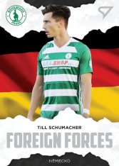 fotbalová kartička SportZoo 2020-21 Fortuna Liga Foreign Forces 14 Till Schumacher Bohemians 1905