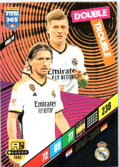 fotbalová karta Panini FIFA 365 2024 Adrenalyn XL RMA14 Toni Kroos / Luka Modrić	Real Madrid CF Double Trouble
