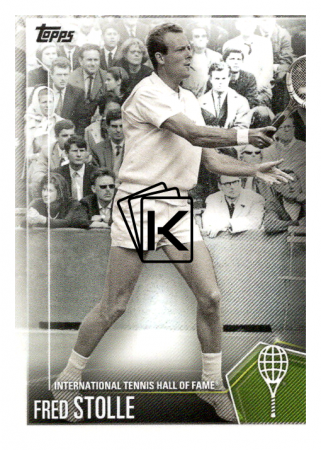 2019 Topps Tennis Hall of Fame 38 Fred Stolle