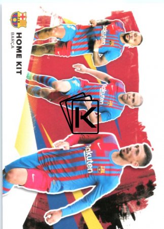 2021 Topps FC Barcelona 47 Home Kit Jersey