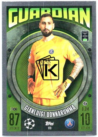 Fotbalová kartička 2023-24 Topps Match Attax UEFA Club Competitions 173 Gianluigi Donnarumma Paris Saint-Germain