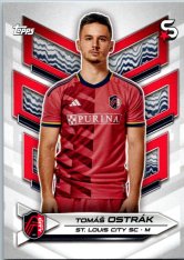 2024 Topps Superstars MLS 108 Tomáš Ostrák ST. Louis City SC