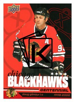 2025-26 Upper Deck Centennial Chicago Blackhawks 8 Doug Gilmour