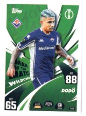 fotbalová kartička 2025-26 Topps Match Attax UCC 340 Dodô (ACF Fiorentina)