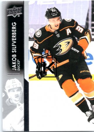 hokejová karta 2021-22 UD Series One 5 Jakob Silfverberg - Anaheim Ducks