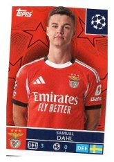2025-26 Topps Champions League SL Benfica 557 Samuel Dahl