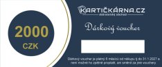 Dárkový poukaz na částku 2.000 Kč