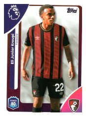 fotbalová kartička 2025-26 Topps  Premier League 49 Eli Junior Kroupi (AFC Bournemouth)