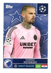 2025-26 Topps Champions League  F.C. Copenhagen 494 Dominik Kotarski