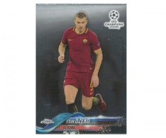 Fotbalová kartička Topps Chrome 2017-18 Champions League 86 Edin Džeko – AS Roma