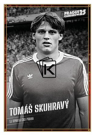 2025 Prague Card Show Tomáš Skuhravý AC Sparta Praha
