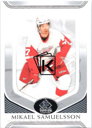 Hokejová karta 2020-21 Upper Deck SP Legends Signature Edition 77 Mikael Samuelsson - Detroit Red Wings