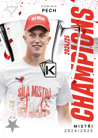 2025-26 SportZoo SK Slavia Praha Champions CH-25 Dominik Pech
