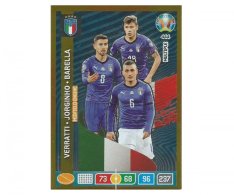 Panini Adrenalyn XL UEFA EURO 2020 Multiple Midfield Engine 444 Verratti Jorginho Barella Italy