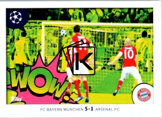 2024-25 Topps Champions League Memories That Stick 393 FC Bayern München 2015