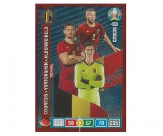 Panini Adrenalyn XL UEFA EURO 2020 Multiple The Wall 433 Courtois Fertonghen Alderweireld  Belgium