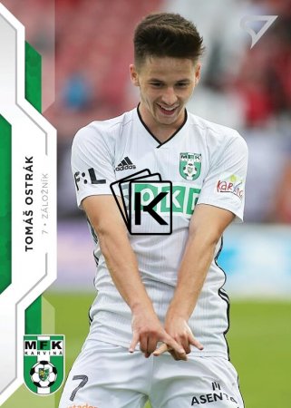 fotbalová kartička SportZoo 2020-21 Fortuna Liga Base 167 Tomáš Ostrák MFK Karviná