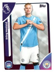 fotbalová kartička 2025-26 Topps  Premier League 195 Erling Haaland (Manchester City)