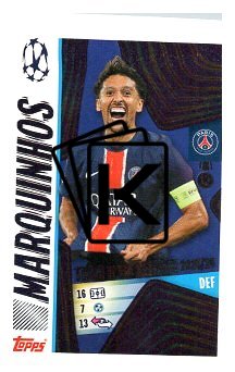 2025-26 Topps Champions League 2024/25 UEFA Champions League Team of the Season 6 Marquinhos (Paris Saint-Germain)