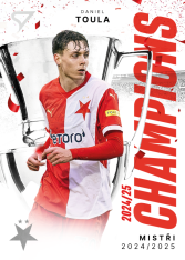 2025-26 SportZoo SK Slavia Praha Champions CH-39 Daniel Toula