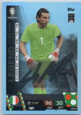 fotbalová karta Topps Match Attax EURO 2024 Legend Signature Style LSS9 Gianluigi Buffon (Italy)
