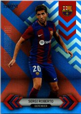 2023-24 Topps FC Barcelona team set Blaugrana BL-10 Sergi Roberto 158/250 Blue