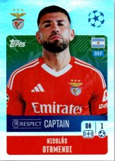 2024-25 Topps Champions League 344 Nicolás Otamendi (SL Benfica)