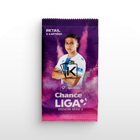 2024-25 SportZoo Chance Liga Serie 2 Retail Balíček