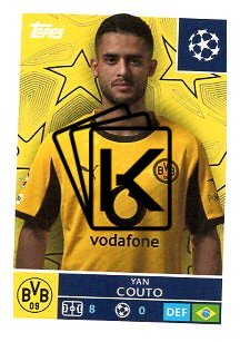 2025-26 Topps Champions League Borussia Dortmund 143 Yan Couto