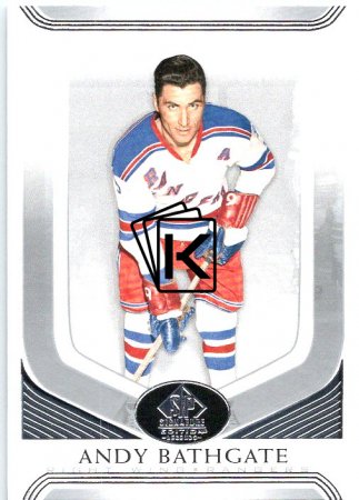Hokejová karta 2020-21 Upper Deck SP Legends Signature Edition 193 Andy Bathgate - New York Rangers